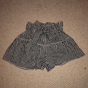Plaid shorts